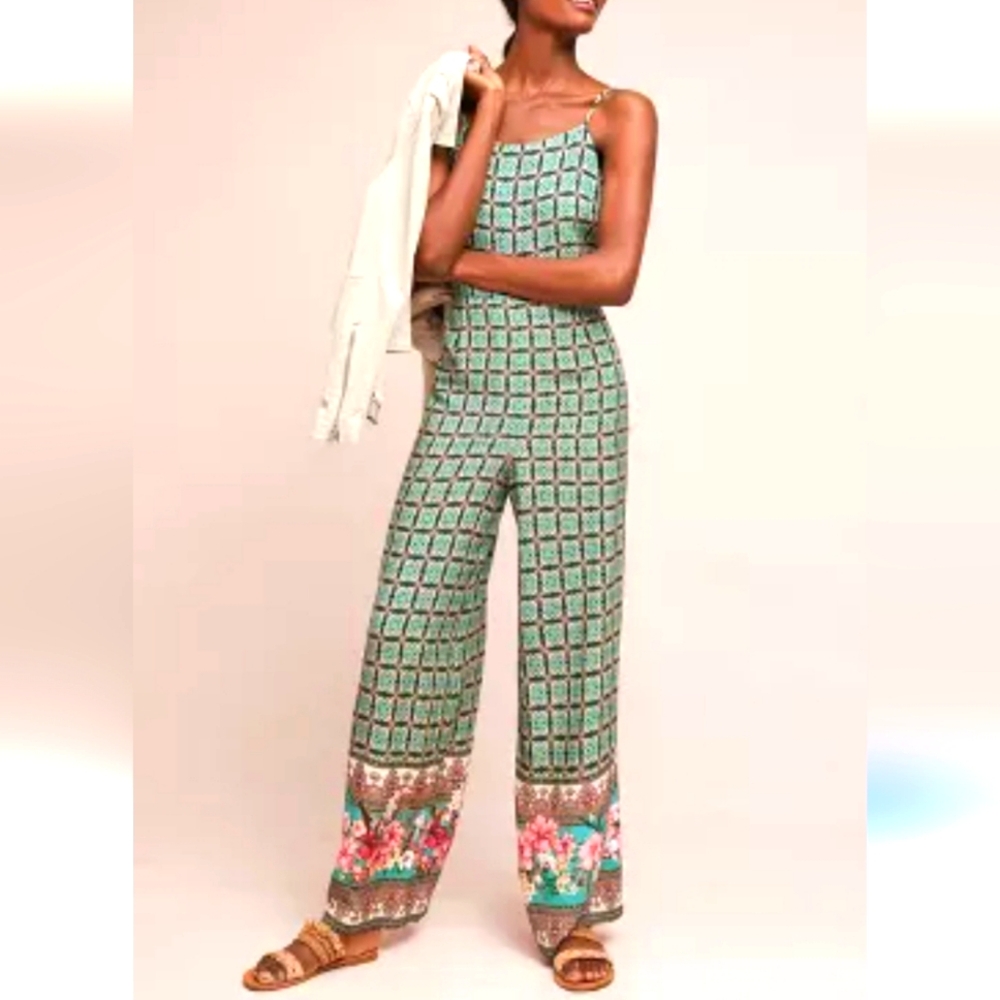 Farm Rio Honolulu Jumpsuit | Anthropologie size Medium